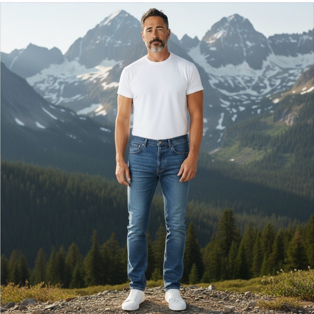 Carhartt 14806 Men's Relaxed Traditional Classic Fit Denim Blue Jeans Size 38x32